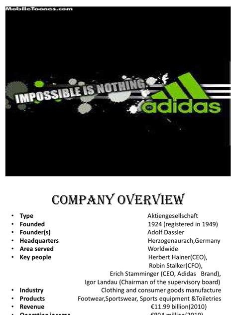 adidas supplier list.